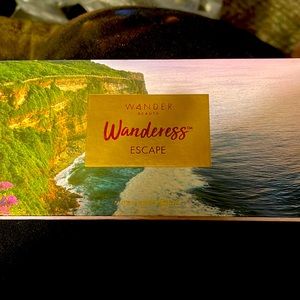 New Wander Beauty eyeshadow palette called Wanderess Escape only swatched 2 sell